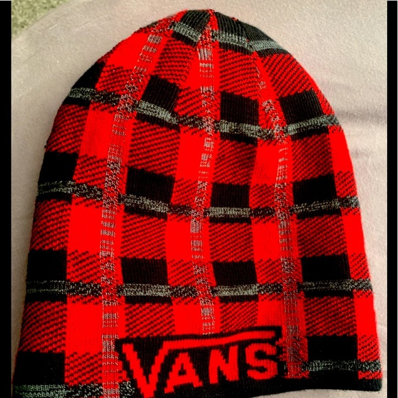 Vans Other - VANS NWOT’s Plaid Checkered Beenie Hat